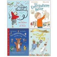 Image of Julia Donaldson Collection 4 Books Set The Magic Paintbrush, Cook and the King