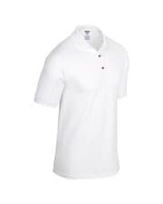 Image of Gildan DryBlend® Jersey knit polo White XL 8 available