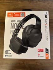 Image of JBL Tune 770NC Noise Cancelling Wireless Bluetooth Headphones Black Genuine 100%