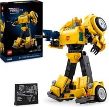 Image of New !! LEGO 10338 Icons Transformers Bumblebee Action Figure Building Set