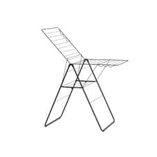 Image of Brabantia HangOn Laundry Drying Rack (20m / Matt Black) Compact, Foldaway,