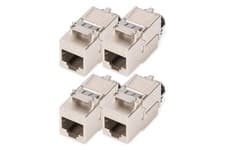 Image of Digitus DN-93816 – Keystone module Cat 8.1 – 4 pieces – RJ45 network socket Cat8