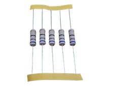 Image of 5W 5% Metal Oxide Film Resistors, Pack of 5 from UK Seller