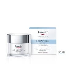 Image of Eucerin AQUA Porin Active Cream For Dry Skin Hyaluronic Acid Deep Moisturizing