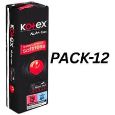 Image of Kotex Maxi Sanitary Towels Night Time -10 Towels Pack 12