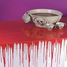 Image of Halloween Drip Of Blood Tablecover