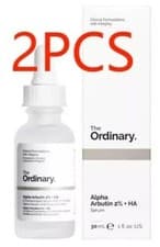 Image of 2Pcs The Ordinary Alpha Arbutin 2% + HA Face Serum - 30 ml FREE POST UK
