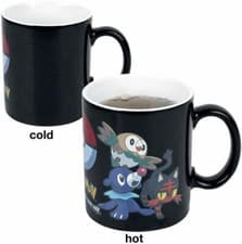 Image of OFFICIAL POKEMON PIKACHU CATCH THEM ALL HEAT CHANGING MAGIC COFFEE MUG CUP ABY