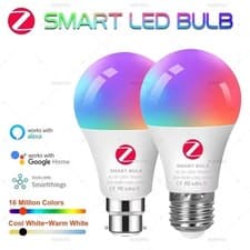 Image of Zigbee 3.0 Smart Led Bulb E27 B22 Lamps RGBCW Works with Alexa Echo plus Google