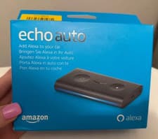 Image of Amazon Echo Auto in Car Smart Speaker with Alexa- Black - Fast Delivery