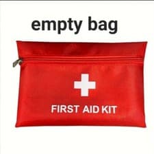 Image of Nylon Portable First Aid Kit – Multi-Purpose Emergency Medical Supplies Bag