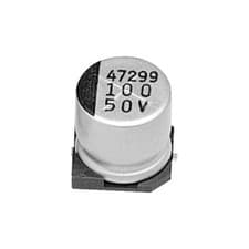 Image of Samwha SC1V106M04005VR 10µF ±20% 35V 85°C SMD Aluminium Electrolytic Capacitors