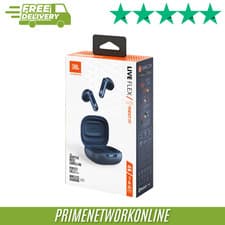 Image of JBL Live Flex Wireless Noise Cancelling In-Ear Headphones - Blue ⭐⭐⭐⭐⭐