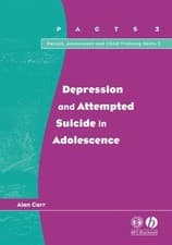 Image of Depression and Attempted Suicide in Adolescents by Alan Carr - 9781854333506