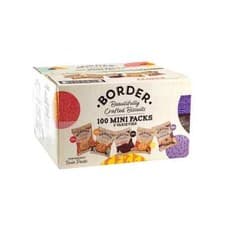 Image of Border Biscuits Mini Packs 5 Varieties Twin Packs (Pack of 100) MP100 Z