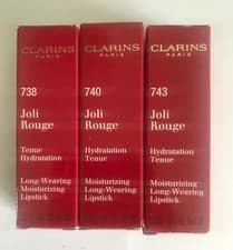 Image of Clarins Joli Rouge Long Wearing Moisturizing Lipstick 3.5g .. Choose Shade...