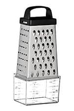 Image of 4 Sided Grater with Compartment - Stainless Steel