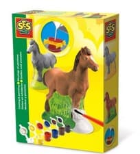 Image of SES CREATIVE Horse Casting and Painting Set, 5 to 12 Years