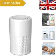 Image of Ultra-Quiet Air Purifier with 360° HEPA Filtration & Aromatherapy for Sleep