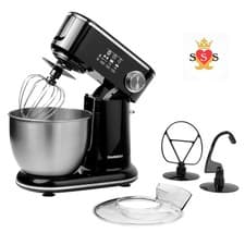 Image of Daewoo 5Litre Stand Mixer,Stainless Steel 5L Bowl,Attachments Included1000W EACH