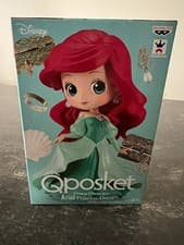 Image of Disney Q Posket Princess Dress The Little Mermaid A color Ariel Figure Banpresto