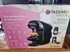Image of Bosch Tassimo Happy Friendly Hot Drinks Machine Black, TAS102EGB