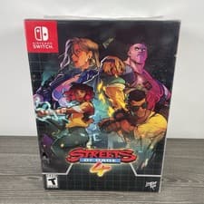 Image of Streets of Rage 4 Limited Ed Limited Run Games Nintendo Switch Sealed Read Below