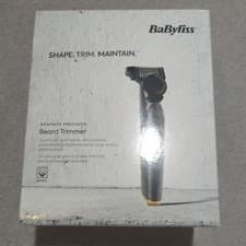 Image of BaByliss T987U Graphite Precision Beard Trimmer – Cordless Black NEW