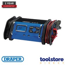 Image of Draper 70548 12/24V Battery Charger, 8 - 16A