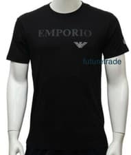 Image of Emporio Armani Front And Back Logo t shirt Summer Clearance