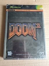 Image of Doom 3 Steel Book Box Original italian Microsoft Xbox Game  Collectors edition 