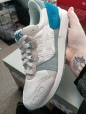 Image of ASICS Gel Lyte Arctic Blue White Unisex Trainers UK Size 8 Brand New