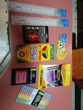 Image of Back to School Essentials Writing and crafts Supplies Kit Bundle