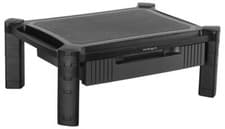 Image of Height Adjustable Monitor Riser / Stand with Drawer - MONSTADJD