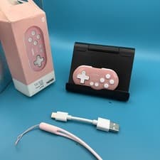 Image of 8Bitdo Zero 2 Bluetooth gamepad mini controller for Nintendo Switch PC pink