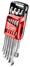 Image of Facom 440.JP12A 12 Piece 440 Series Combination Spanner Wrench Set 7-19mm Clip