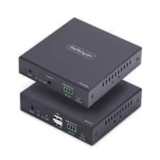 Image of StarTech HDMI KVM Extender Over IP Network 4K 60Hz Driverless HDMI and USB Ov...