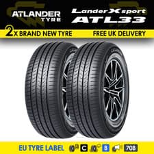 Image of 2X 165/70 R 14 ATLANDER LanderXsport ATL33 165/70R14 85T XL - NEW TYRE
