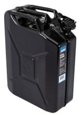 Image of DRAPER Steel Fuel Can, 20L, Black [07257]