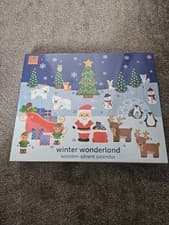 Image of Orange Tree Toys Winter Wonderland Wooden Advent Calendar. Brand New