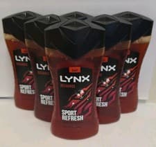 Image of LYNX SHOWER GEL SPORT RECHARGE- REFRESH 225ML X 6 BOTTLES