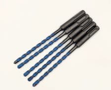 Image of Bosch SDS+ 6mm x 160mm Drill Bits Pack 5/10/ 20 Blue Granite Multi Material
