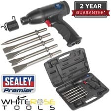 Image of Sealey Air Hammer Kit Composite Premier Medium Stroke Storage Case