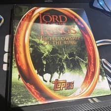 Image of THE LORD OF THE RINGS - THE FELLOWSHIP OF THE RING FULL SET OF TRADING CARDS