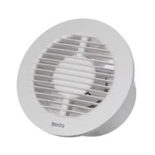Image of Bathroom Fan Ø 125mm with Humidity Sensor and Timer with Round Front