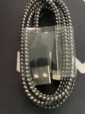 Image of WOVEN LIGHTNING TO USB CHARGING CABLE (1m) - 1 meter (100cm) APPLE MFi CERTIFIED