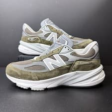 Image of New Balance 990v6 Mens Size 9.5 Casual Sneakers Olive Green Made in USA Shoes