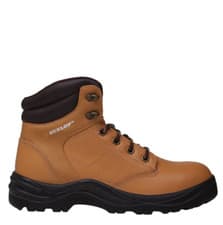 Image of Dunlop Dakota Mens Steel Toe Cap Safety Boots Brown UK 6.5 US 7.5 *REFSSS243