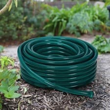 Image of Heavy Duty Garden Hose Pipe 50M–100M Reel PVC Reinforced Braided Hosepipe NEW