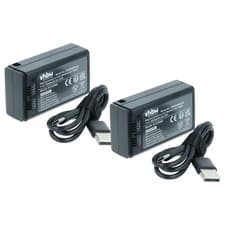Image of 2x Battery for Godox V860 3 V8600 3-C V1PRO-O V1PRO-S V850 3 3000mAh 7.4V Li-Ion